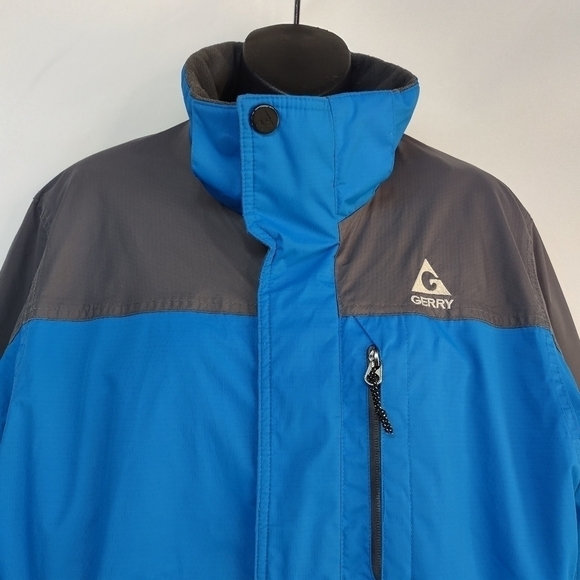 Gerry Men's Blue Gray Insulated Jacket Size S - Picture 5 of 15